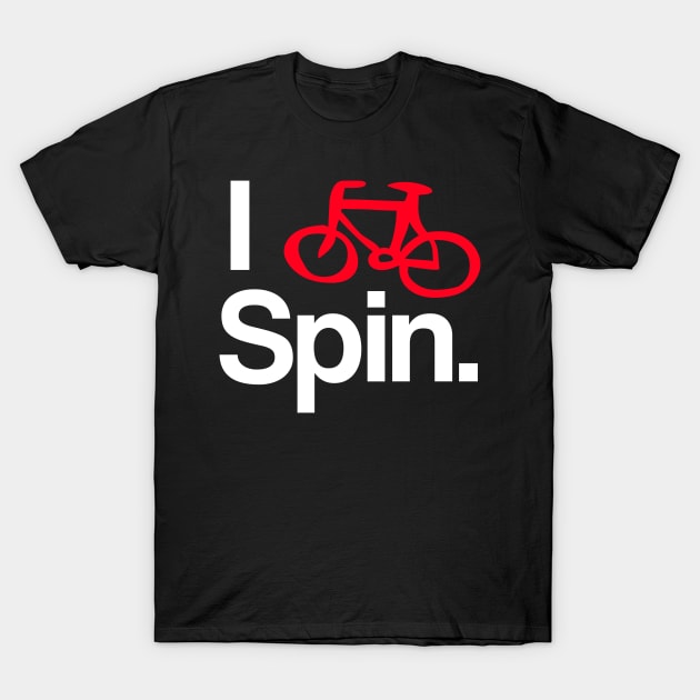 I Spin Bike Cycling-Biking Workout Design T-Shirt by teesbyfifi